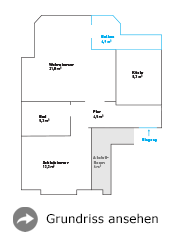 Grundriss der Wohnung