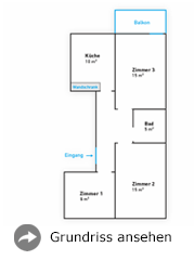 Grundriss der Wohnung